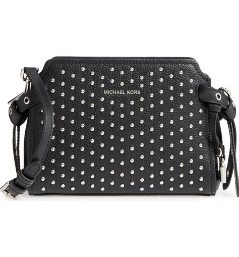 michael kors studded crossbody bag